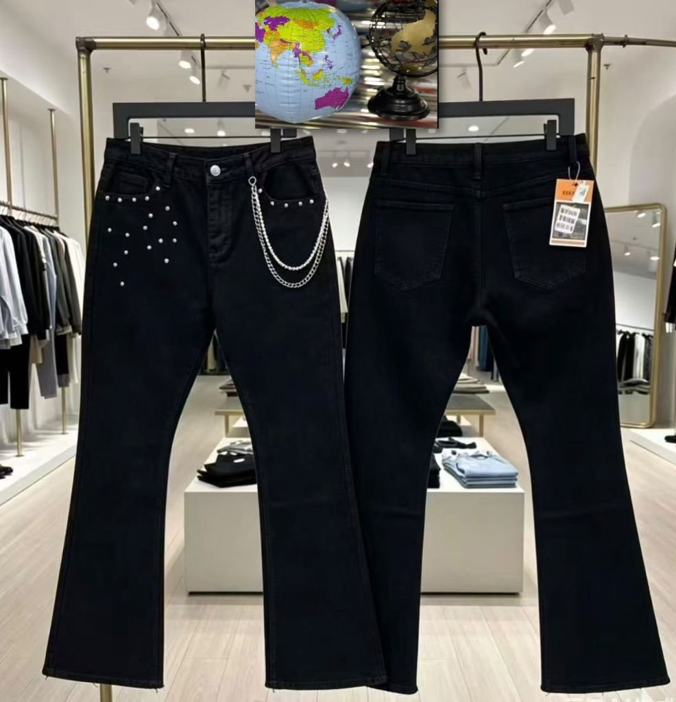 HIGH QUALITY LUXURY BAGGY JEANS