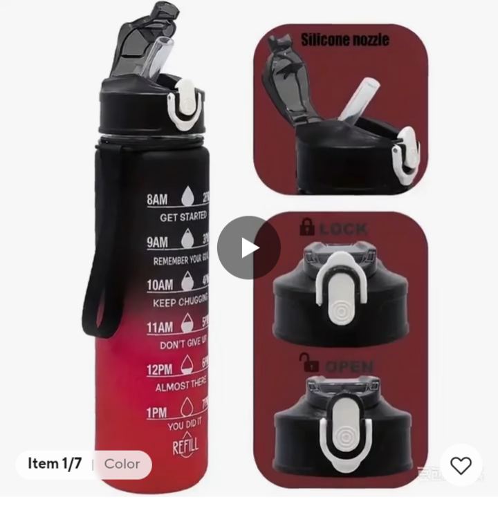 Sports water bottle