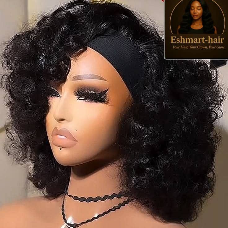 Human hair band