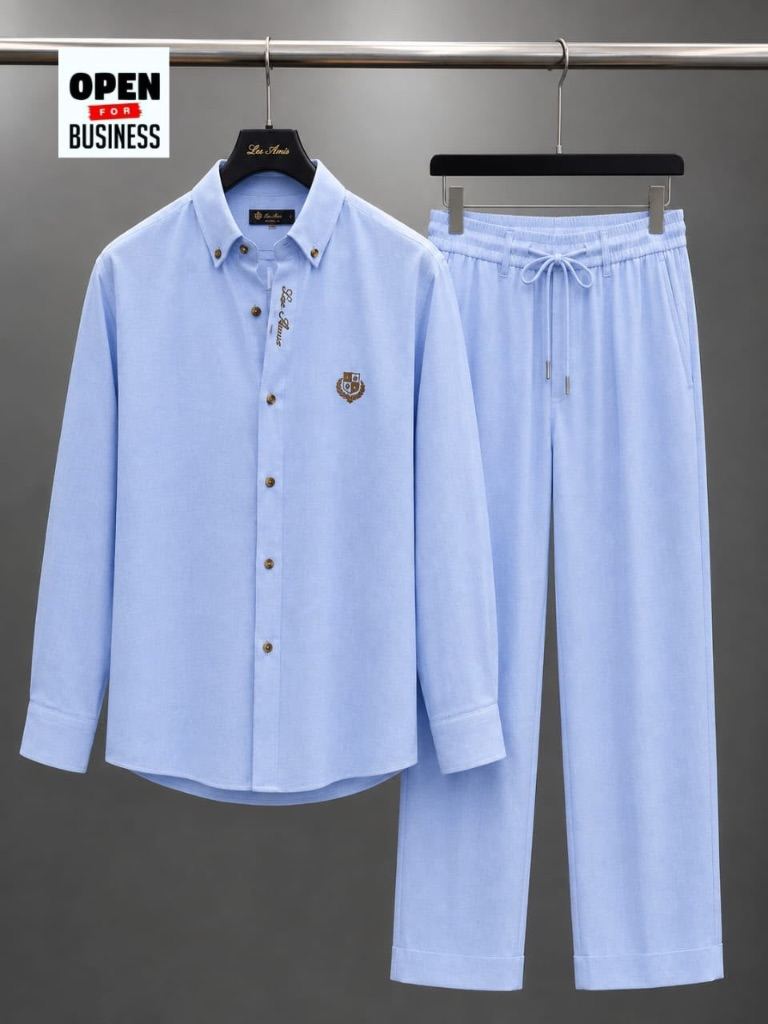 Sky Crest Linen Set