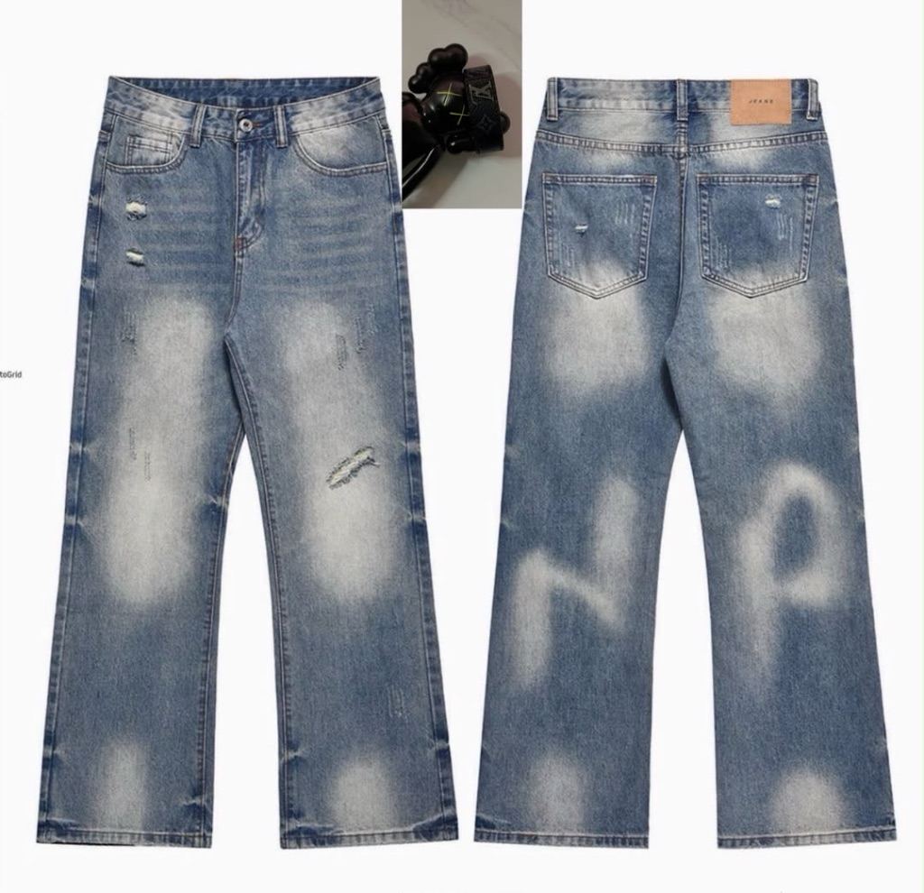 Retro Fade Blue Denim Jeans 💙 — trendy, catchy, and perfect for your streetwear collection.